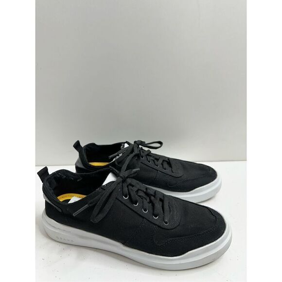 Cole Haan Sneakers Womens Size 8B Black Grandpro Rally Court Lace Up Style - Picture 2 of 10